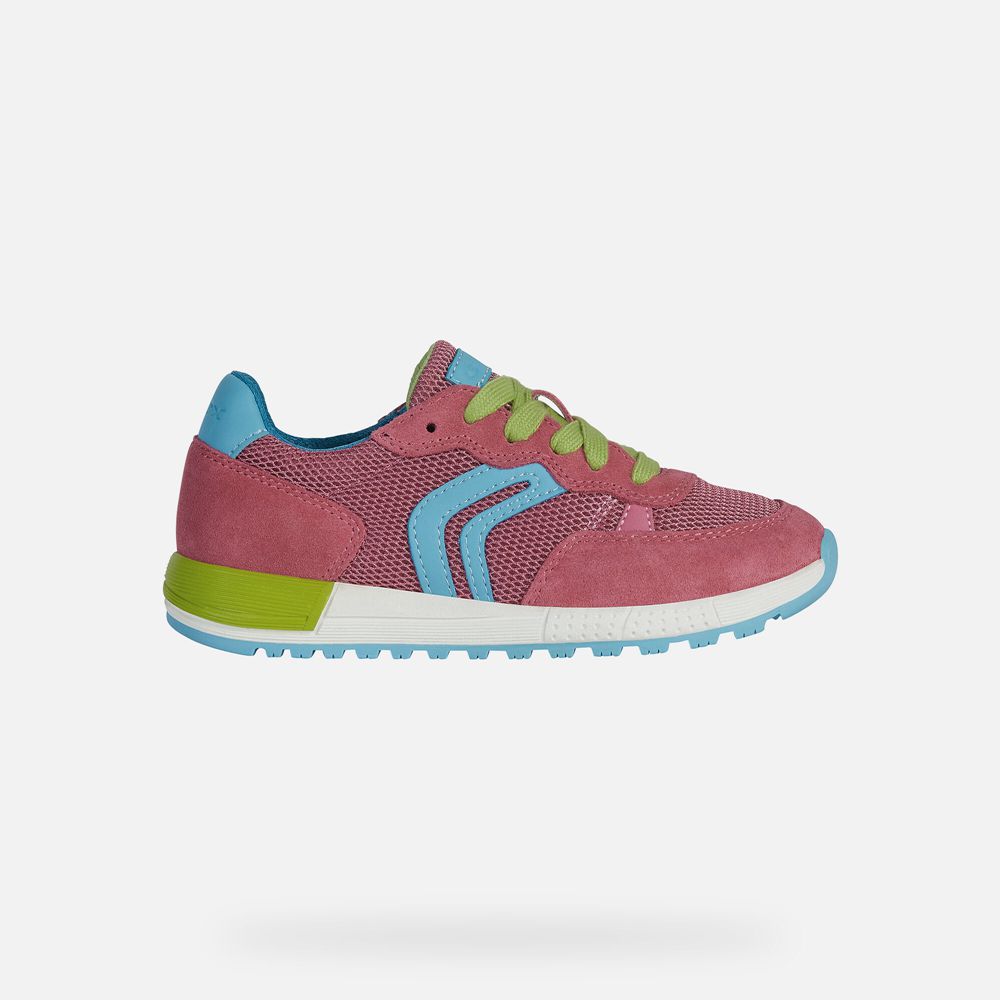 Tenis Geox Menina Rosa - Alben - ALXGF1638